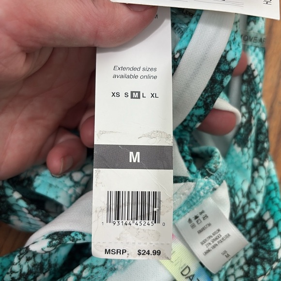 Sundazed Riley Snake-Print Stappy Bikini Bottoms Black Size Small NWT - Picture 9 of 9